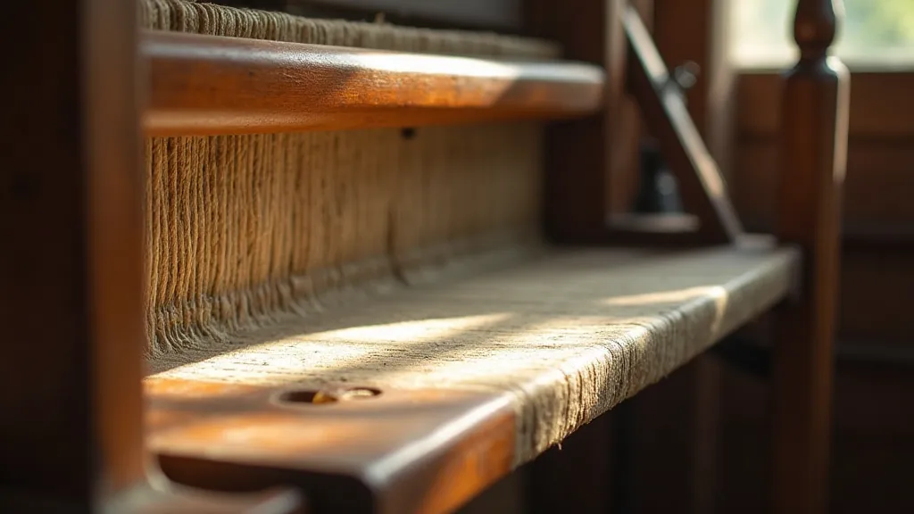 Antique Loom Detail