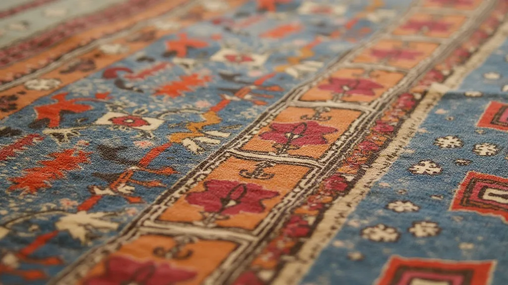 Antique woven rug